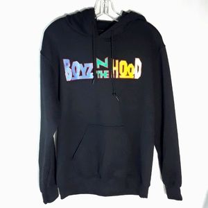 Boyz N The Hood black graphic hoodie Size Small